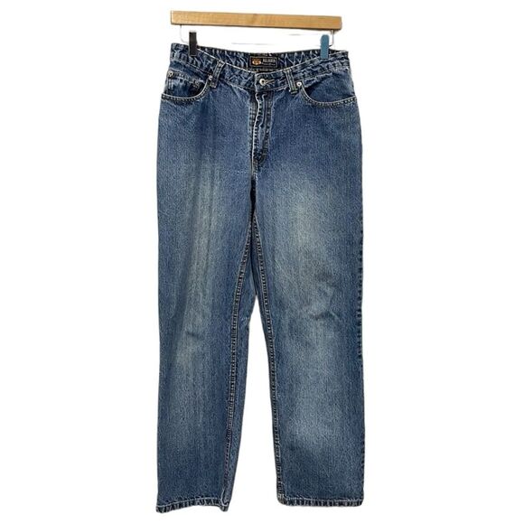 Vintage Route 66 Women Jeans 8S‎ Blue relaxed fit high waist denim Baggy Y2K - Picture 1 of 9